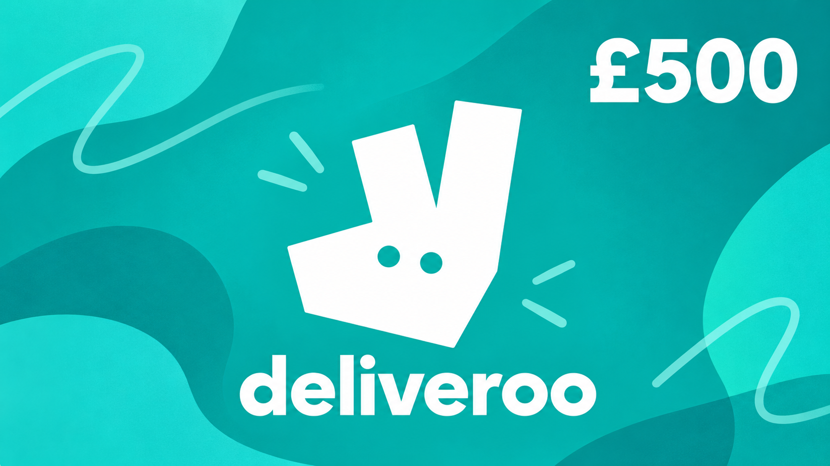 £500 Deliveroo gift card